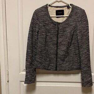 Scotch & Soda Charcoal Tweed Blazer